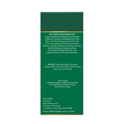 Biotique Tea Tree Treatment Face Oil