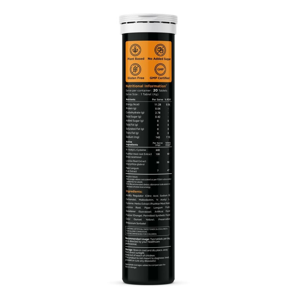 Auric Lung Detox Effervescent Tablets
