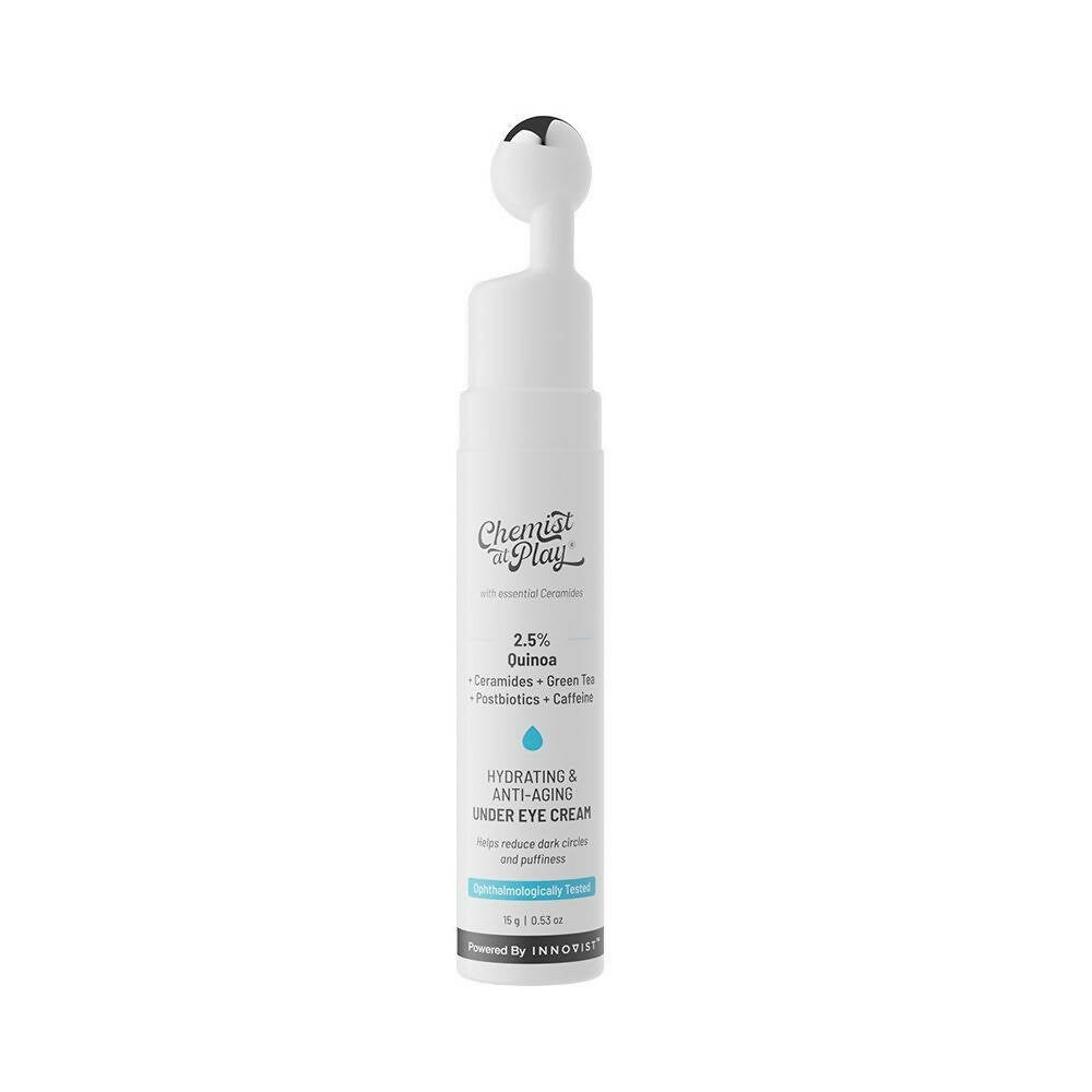 Chemist At Play Hydrating & Anti-Aging Under Eye Cream For Dark Circles Removal & Wrinkles