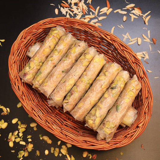 Olive Mithai Shop Dryfruit Putarekulu  5 Pcs