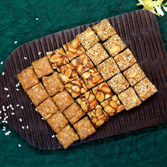 Olive Mithai Shop Mixed thudaka chikki  500 gms