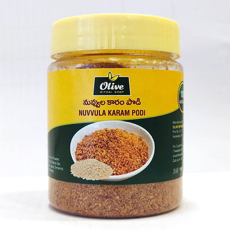 Olive Mithai Shop Nuvvula Karam 500 gms