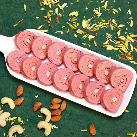 Olive Mithai Shop Strawberry Crispy Roll 500 gms