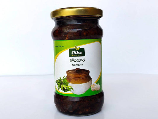 Olive Mithai Shop Gongura Pickle 500 gms