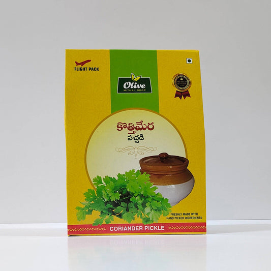 Olive Mithai Shop kothimeera pickle 500 gms