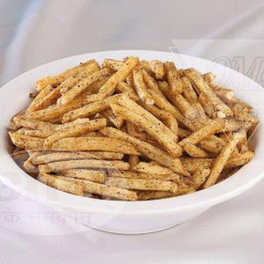 Om Namkeen Alu Lachha Black Pepper - 200 gms