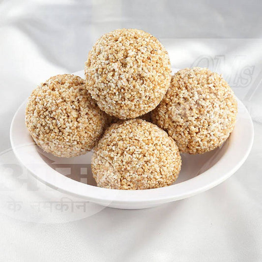 Om Namkeen Rajgeera Dana Laddu - 200 gms