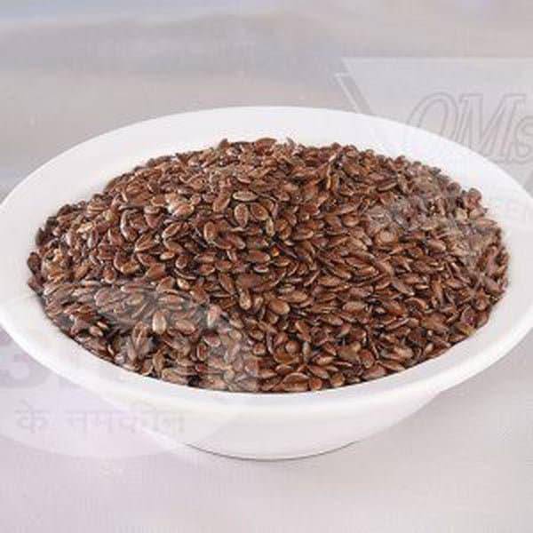 Om Namkeen Roasted Alsi (Flaxseeds) - 200 gms