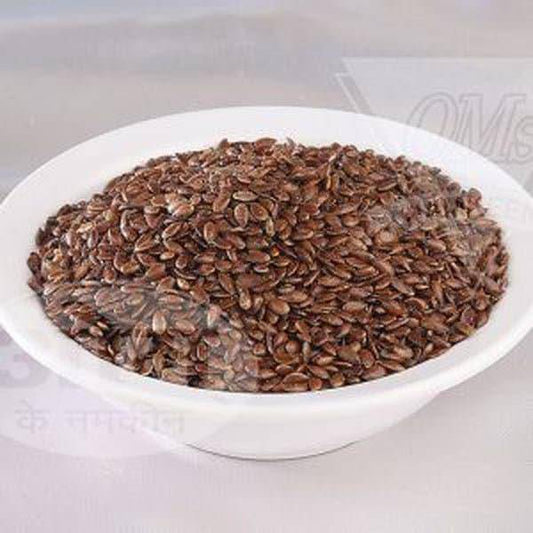Om Namkeen Roasted Alsi (Flaxseeds) - 200 gms