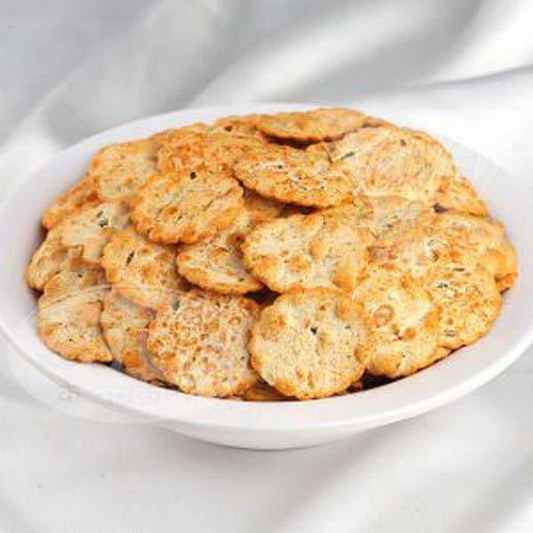 Om Namkeen Roasted Disco Papad Red Chilli - 200 gms