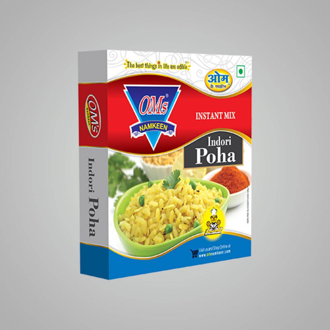 Om Namkeen Instant Poha Mix - 250 gms