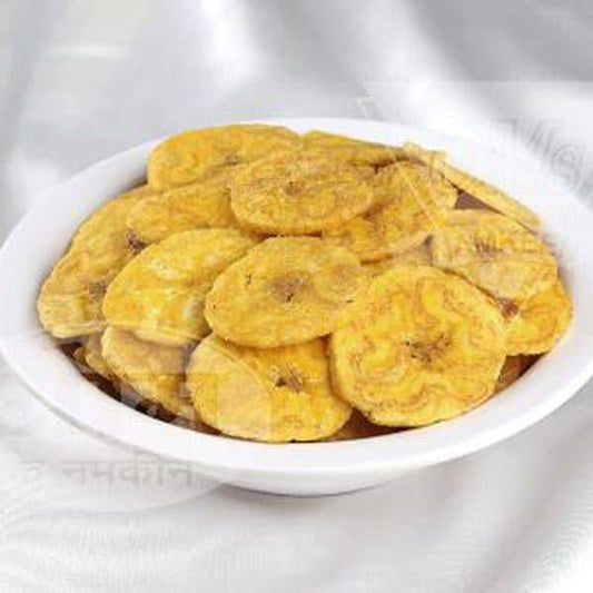 Om Namkeen Yellow Kela Chips - 200 gms