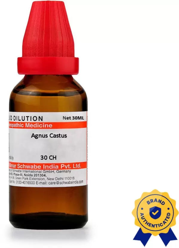 Dr.Willmar Schwabe India Agnus Castus 30 CH Dilution  (2 x 30 ml)