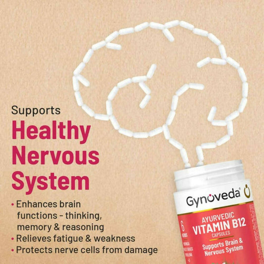 Gynoveda Vitamin B-12 Capsules