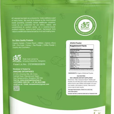 Ae Naturals Alfalfa Powder