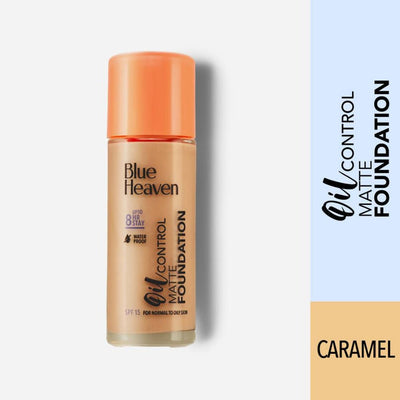 Blue Heaven Oil Control Matte Foundation SPF 15 Caramel