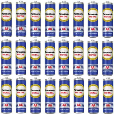 24x Panasonic AA Metal Remote Cell - Pack of 24