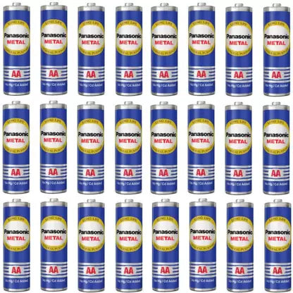 24x Panasonic AA Metal Remote Cell - Pack of 24