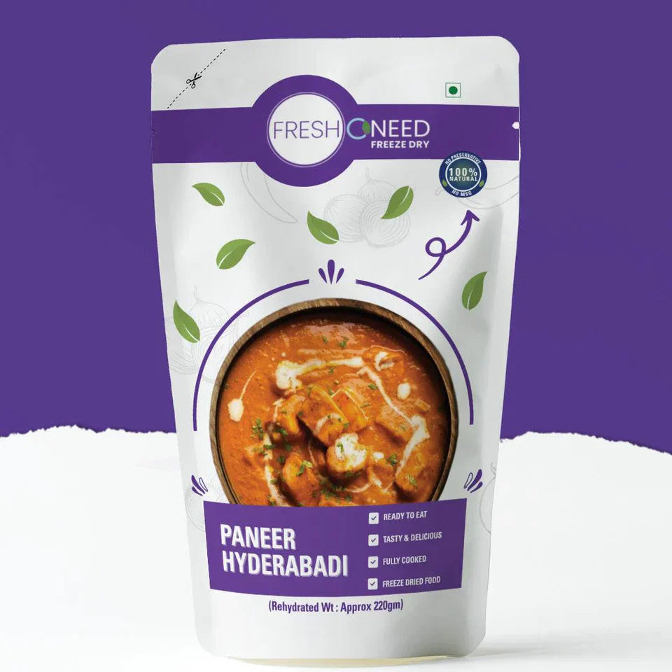 Fresh O Need Paneer Hyderabadi - Ready To Eat 220 gms