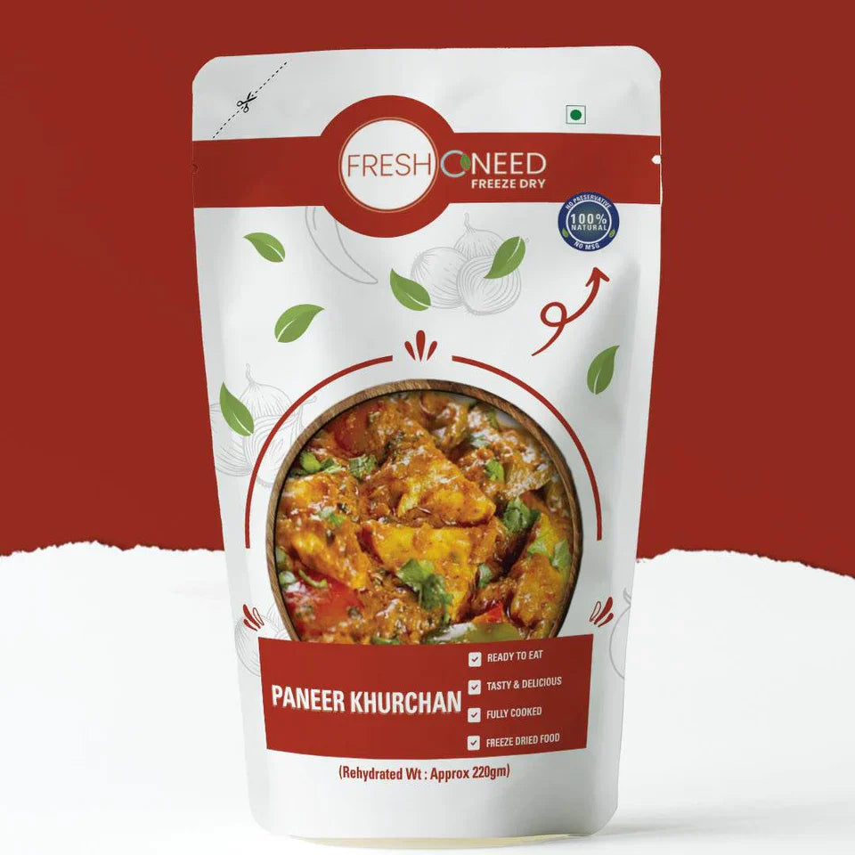 Fresh O Need Paneer Khurchan - Ready To Eat 220 gms