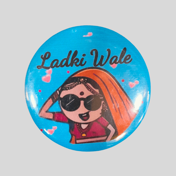 Brooches (with Pin) for wedding | Desi Vibe| Wedding Gift (Set Of 12 Pieces )