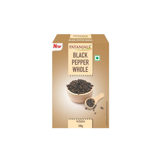Patanjali Black Pepper Whole - 100 gms