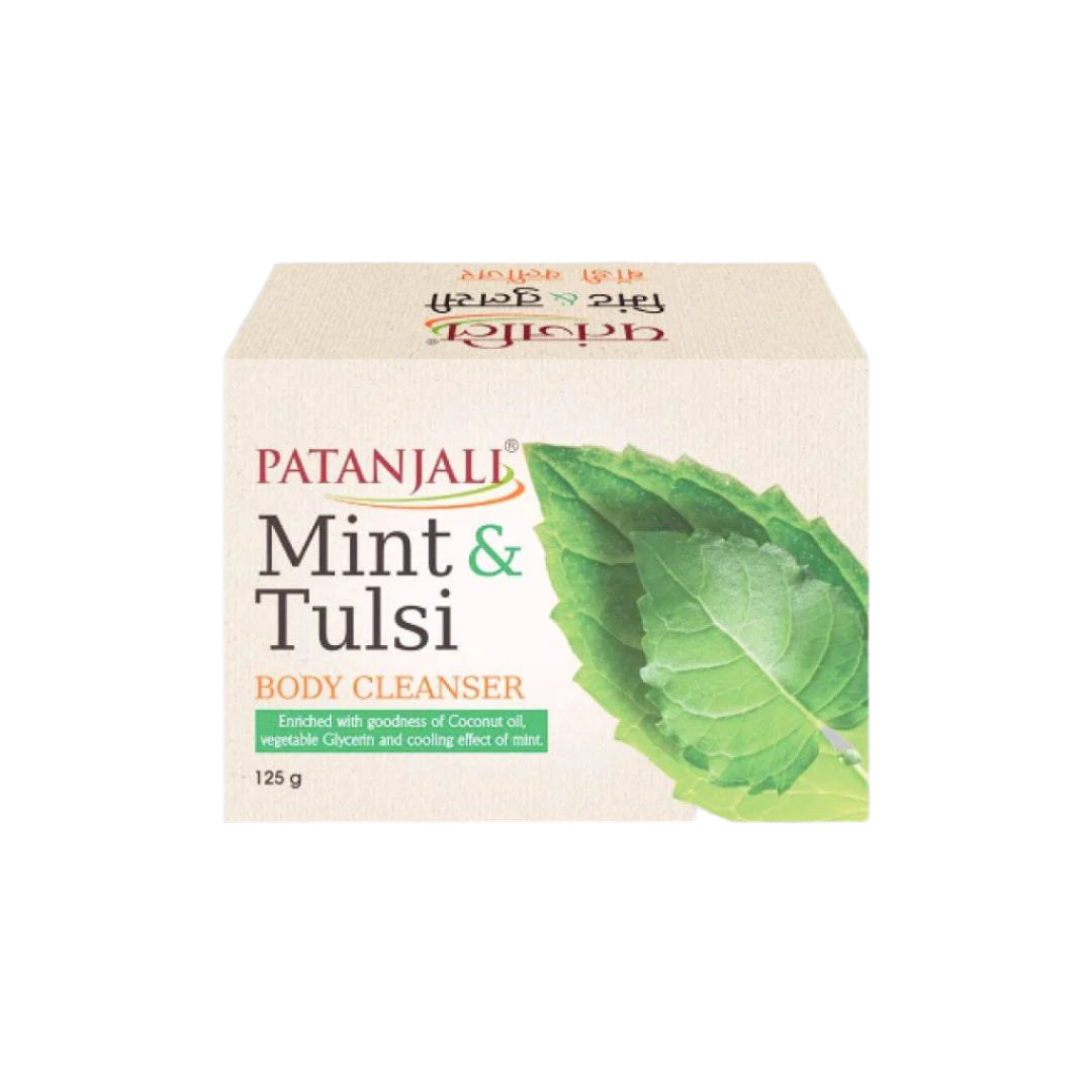 Patanjali Mint Tulsi Body Cleanser - 125 gms