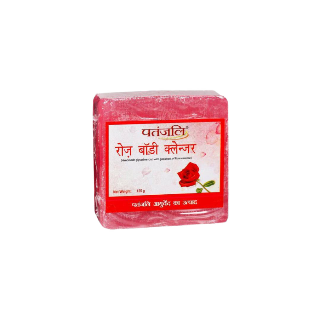 Patanjali Rose Body Cleanser - 125 gms