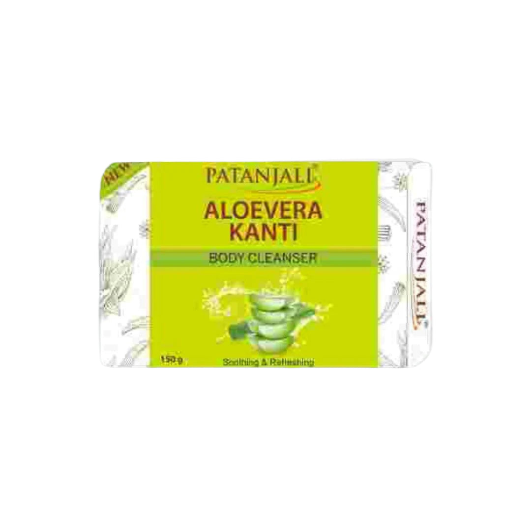 Patanjali Aloevera Kanti Body Cleanser - 150 gms