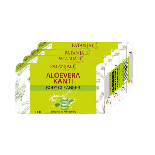 Aloevera Kanti Body Cleanser (4x1)45 Gm - 180 gms