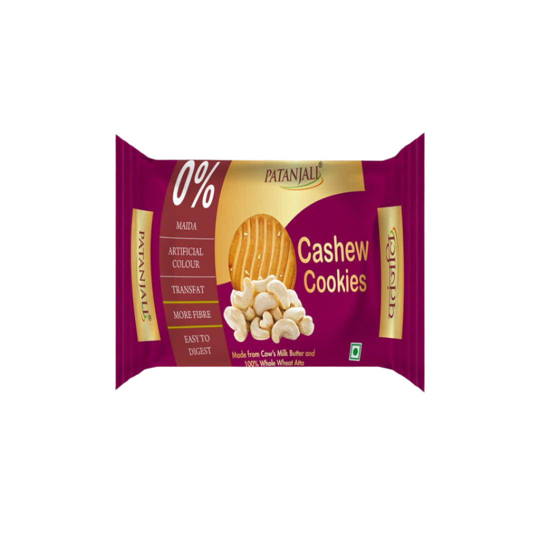 Patanjali Cashew Cookies - 200 gms