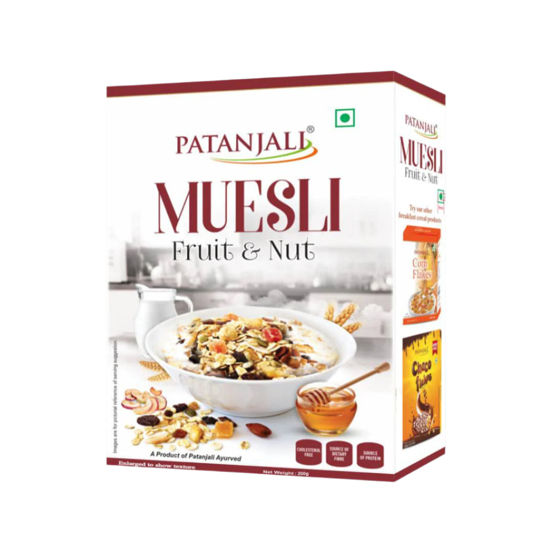 Patanjali Muesli Fruit & Nut - 200 gms