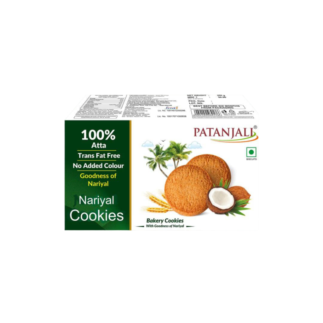 Patanjali Nariyal Cookies - 200 gms