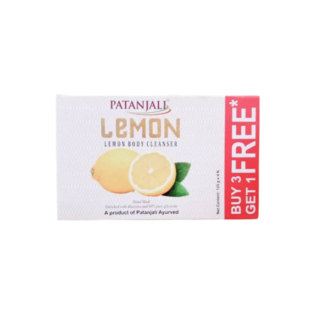 Patanjali Lemon Body Cleanser 125g C.o. B3G1 Free - 375 gms