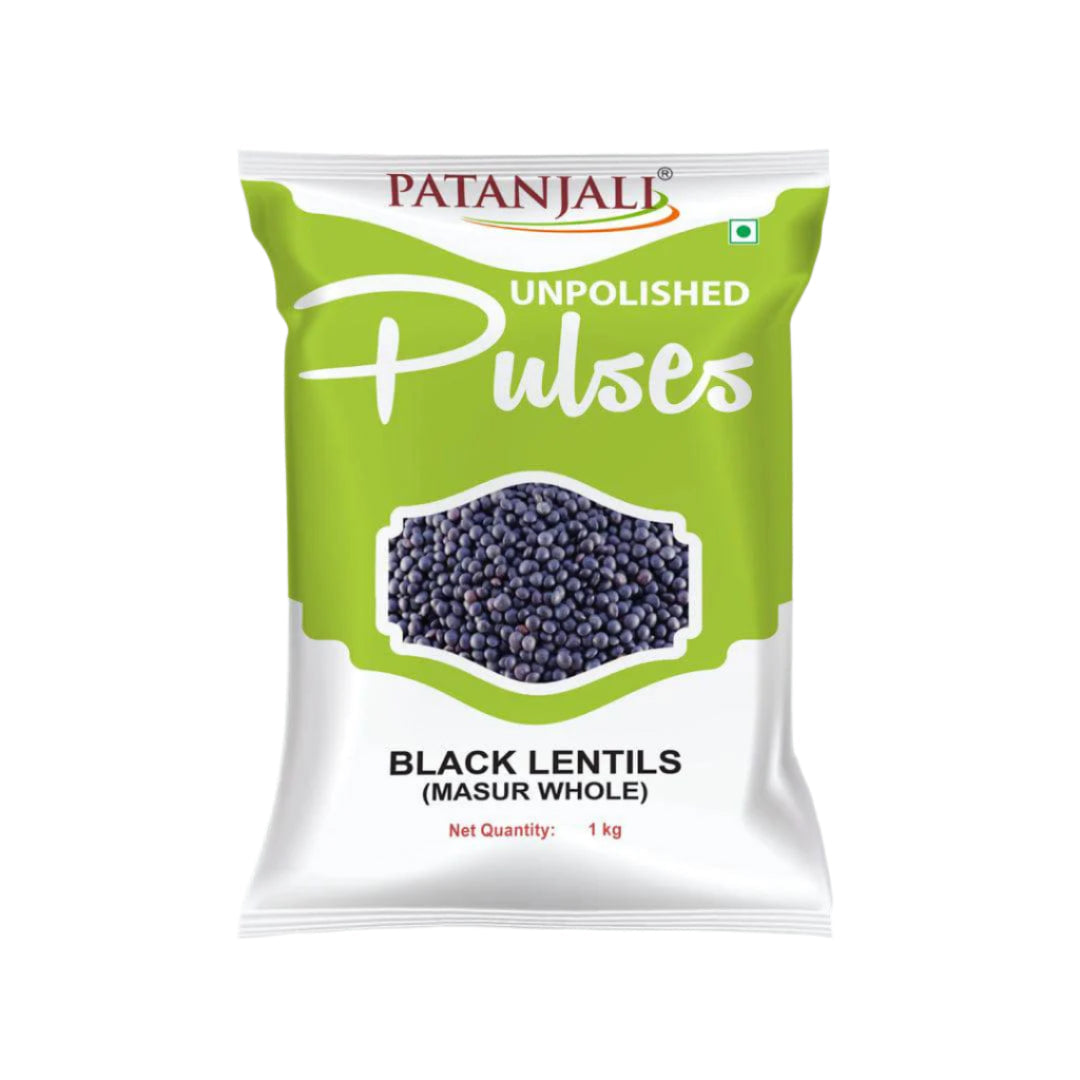 Patanjali Unpolished  Black Masur - 500 gms