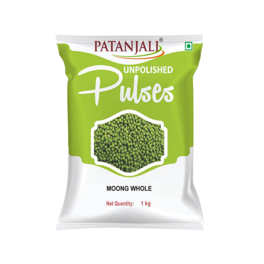 Patanjali Unpolished Moong Sabut - 500 gms