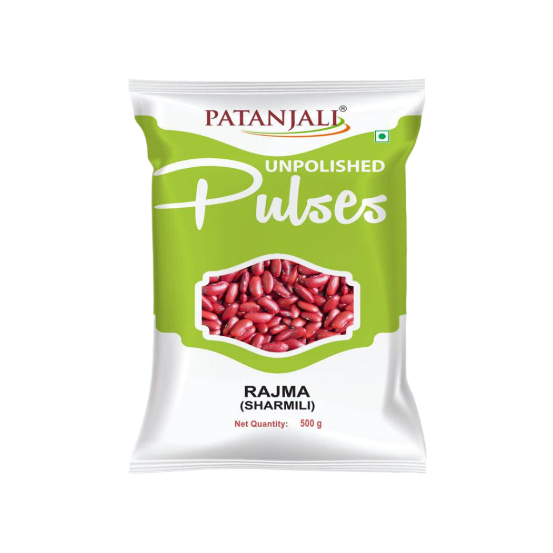 Patanjali Unpolished Rajma (Sharmili) - 500 gms