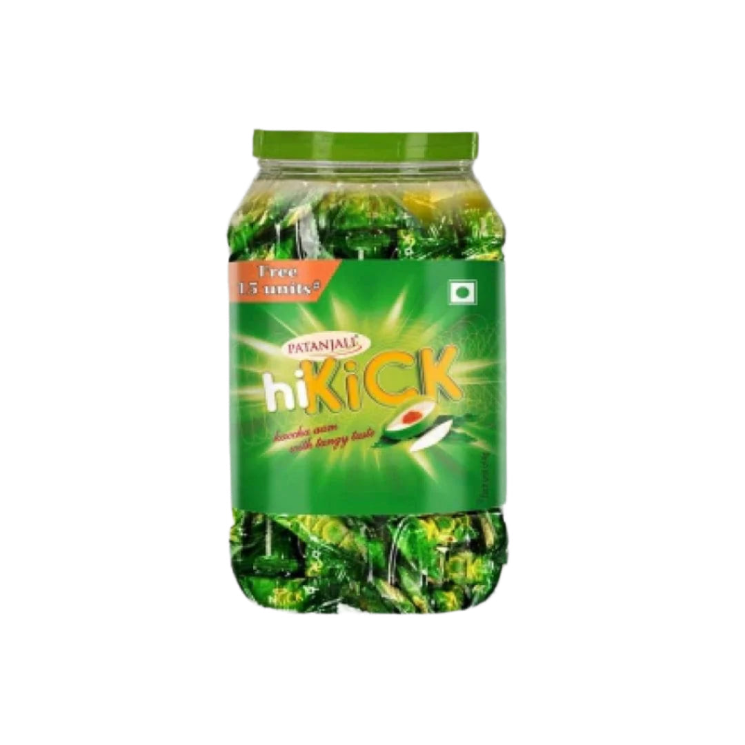 Patanjali Hikick Candy Kacha Aam (Jar) - 600 gms