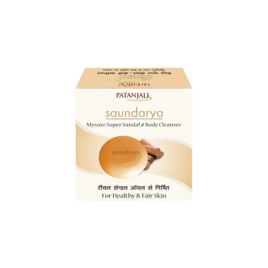 Patanjali Saundarya Sandal Body Cleanser - 75 gms