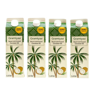 Gramiyaa Wood Cold Pressed Coconut Oil