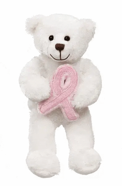 Penelope Pink Ribbon Bear