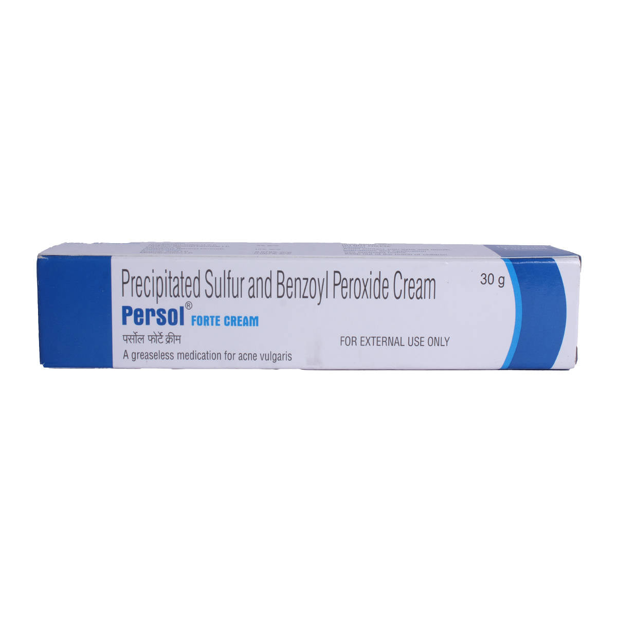 5x Persol Forte Precipitated Sulphur and Benzoyl Peroxide Cream - Pack of 5 - (30 gm each)