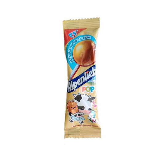 Alpenliebe Toffee Pop Rich Milky Caramel , 1PC