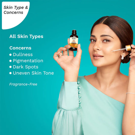 Pilgrim 10% Vitamin C Face Serum For Daily Brightness | 30 ML