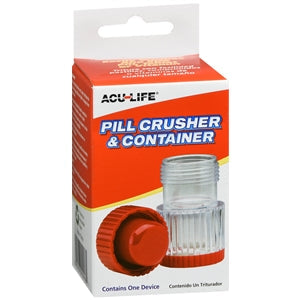 Acu-Life Pill Crusher & Container