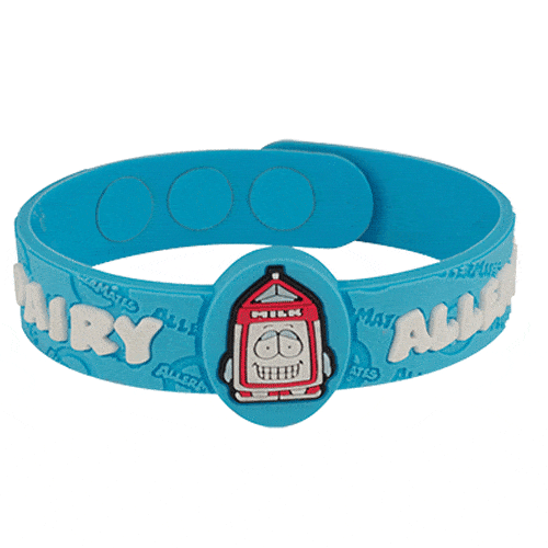 AllerMates Dairy Allergy Alert Wristband