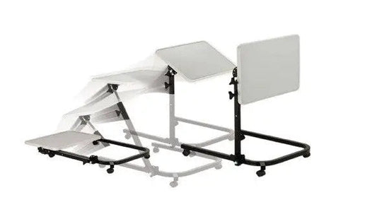 Pivot and Tilt Overbed Table