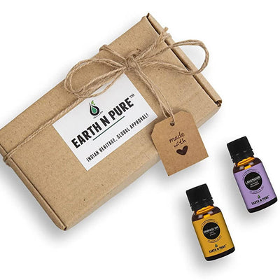 Earth N Pure Lavender & Orange Essential Oils