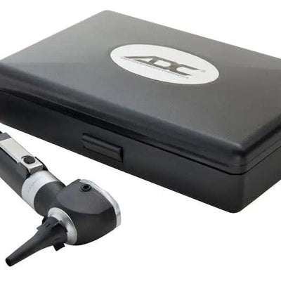 Pocket Otoscope Set with Fiber Optic Wide Angle Swivel 2.5v Lens