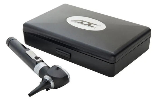 Pocket Otoscope Set with Fiber Optic Wide Angle Swivel 2.5v Lens